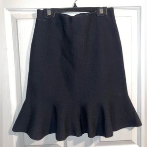NWT Zara Basic Black Flare Skirt